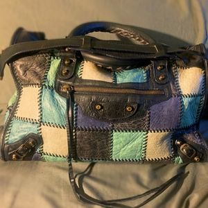 RARE Balenciaga Patchwork Classic City Bag